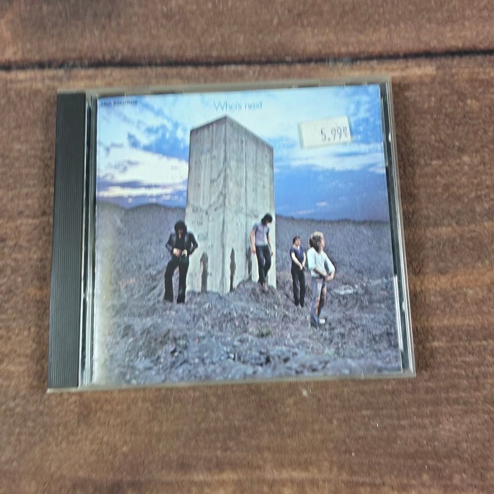 The Who Who's Next CD Adult OS Blue Good MCA Records MCAD-37217 CRC Pressing